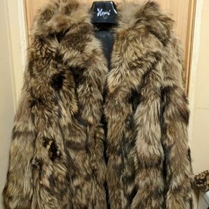 Raccoon coat
